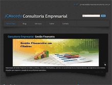 Tablet Screenshot of jcmacedoconsultoria.com.br